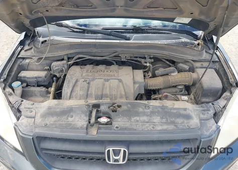 2005 Honda Pilot Ex-L из США, поврежденный, VIN 2HKYF18715H561486